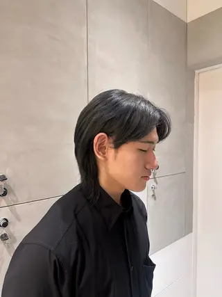 メンズ Rino🎀/盛れる 顔周りカット🪽✩のヘアスタイル