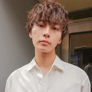 ショート パーマ メンズ ◽️モードヘア◽️ SHOUTOのヘアスタイル