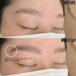 アイブロウ Little Riverのマツエク・マツパデザイン