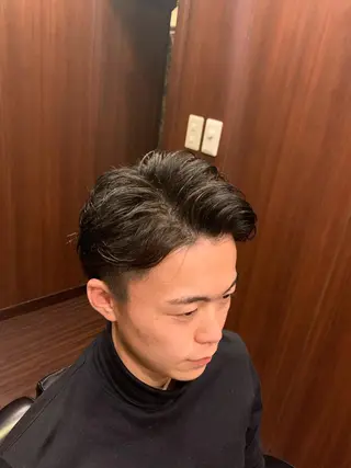 ショート メンズ ヒロ銀座 バーバーショップ神楽坂所属・ひらお あおとのヘアスタイル