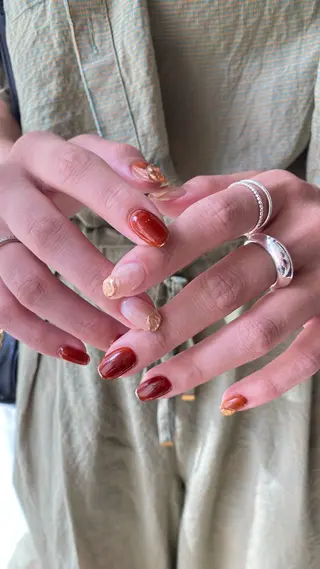 ネイル 渋谷ニュアンスネイル SYURI🫧のネイルデザイン