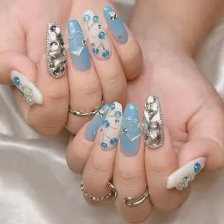 ネイル junna のぞいてねのネイルデザイン