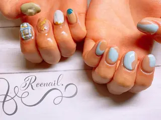 ネイル 高野 梨紗子のネイルデザイン