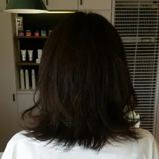カラー 堀 望美のヘアスタイル