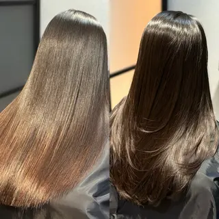 ロング パーマ 【美髪矯正 Ⅰ 髪質改善】たつやのヘアスタイル