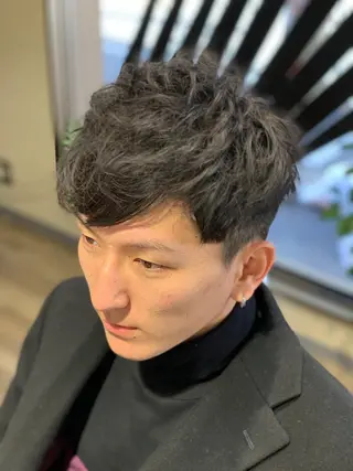 ショート メンズ HOMMEHAIR4所属・砂川 太成のヘアスタイル