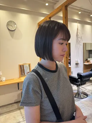 ショート パーマ ENIF　大島 芽生のヘアスタイル