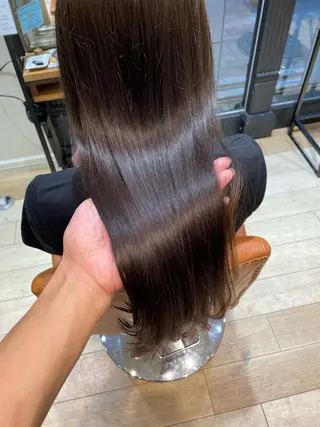 ロング 亀川蓮 Agu hairのヘアスタイル