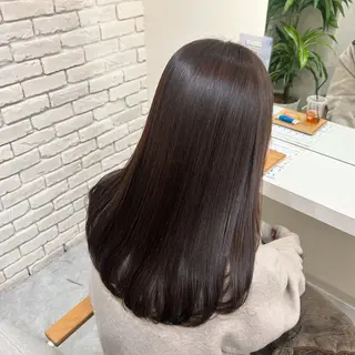 セミロング カラー 髪質改善&ヘアケア /菊池琉那のヘアスタイル