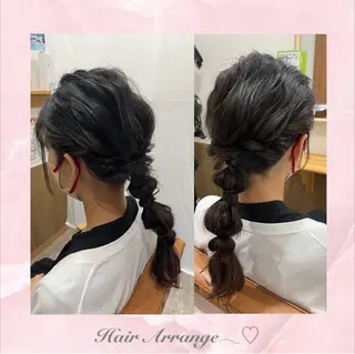 ロング ヘアアレンジ 推し活美容師 🩵 Hayashiのヘアスタイル