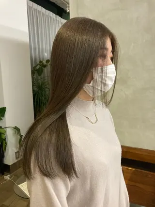 ロング brisa所属・迎 凪紗のヘアスタイル