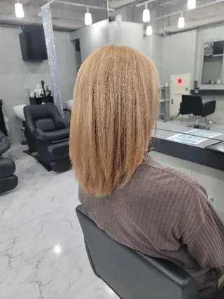 セミロング カラー Endearing所属・❇️安達 優心❇️ 髪質改善/艶髪特化のヘアスタイル