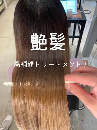 ロング カラー 【髪質改善職人】 岡田成義のヘアスタイル