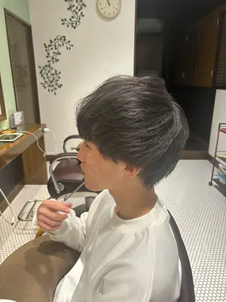 メンズ レイヤーカット/艶髪 /パーマaikoのヘアスタイル