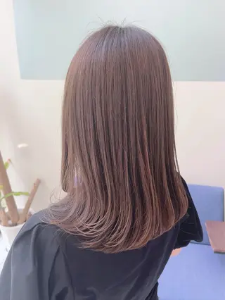 ミディアム カラー mateca・hair所属・林 真之介のヘアスタイル