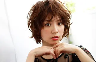 カラー 似合わせカット得意 仁井亮のヘアスタイル