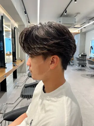 パーマ メンズ nico TOKYO Logic店所属・渋谷/メンズ 特化/MIZUKIのヘアスタイル