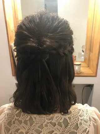 ミディアム カラー Sachiko ❤︎‬Pressのヘアスタイル