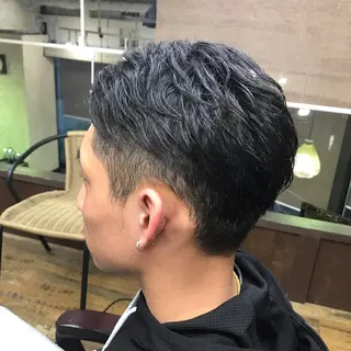 メンズ hair living Liko池袋東口店【ヘアーリビング　リコ】所属・🌱透明感カラー☘️ TOYO🌱のヘアスタイル