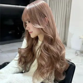 ロング カラー 上品韓国ヘア🩶艶髪 🩶渋谷/aoiのヘアスタイル