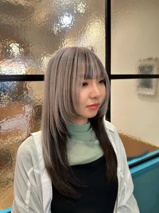 ロング カラー 🇰🇷韓国ヘア/ レイヤー/まさ❣️のヘアスタイル