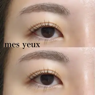 アイブロウ mes yeux eye salon.のマツエク・マツパデザイン