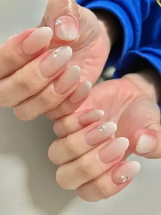 ネイル 京都桂/フィルイン /自爪育成/三品のネイルデザイン