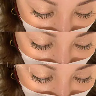 マツエク・マツパ RICOL 《リコル》のマツエク・マツパデザイン