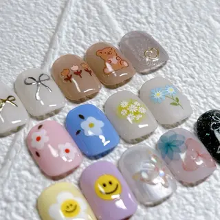 ネイル Bell Flowerのネイルデザイン