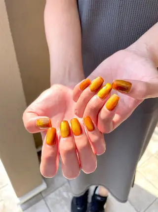 ネイル 甲府市徳行 🧸prunelleのネイルデザイン