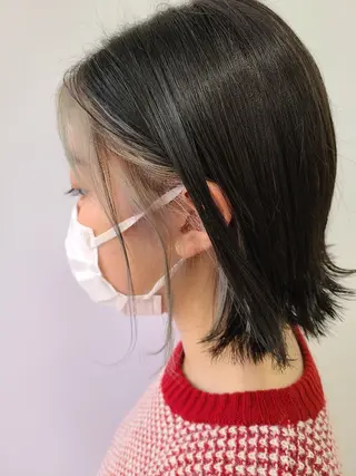 ミディアム GO TODAYシェアサロン岡山店所属・🎗️髪質改善・美髪 艶髪🥇小西邦生のヘアスタイル