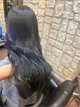 ロング カラー ヘアアレンジ 大城 統也のヘアスタイル