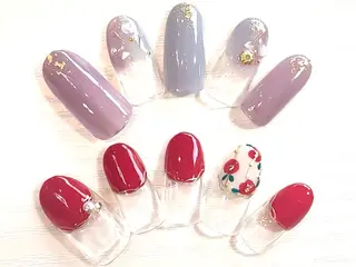 ネイル @.Freestyle 【フリースタイル】所属・根本 奈美のネイルデザイン