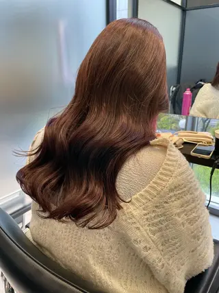 ロング カラー パーマ ヘアアレンジ キッズ ネイル マツエク・マツパ アイブロウ メンズ特化 しゅうへいのヘアスタイル