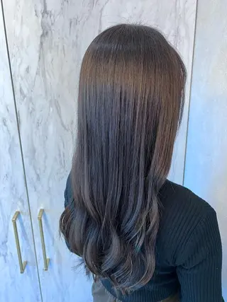 ロング 🎀しゅな/韓国 レイヤー/透明感♡のヘアスタイル