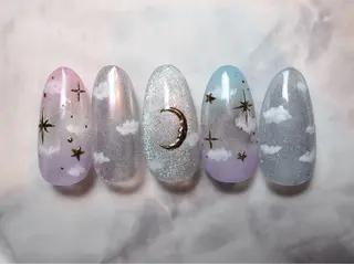 ネイル 7nail所属・なんば7nail YUZUHAのネイルデザイン
