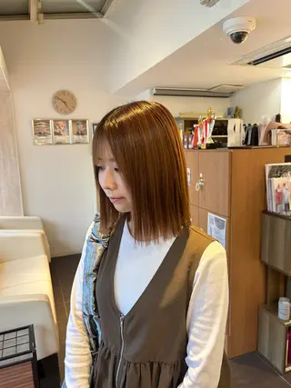 ミディアム パーマ 🍓似合わせ＋トレン ドヘア矢木🍓のヘアスタイル