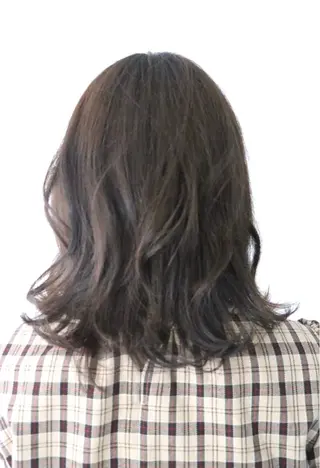 ミディアム 🌙FLYCKA ☀️縮毛矯正のヘアスタイル