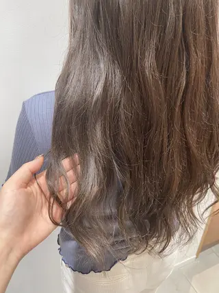 ロング カラー 🐺ウルフ/レイヤー 似合わせ‎🤍沙羅のヘアスタイル