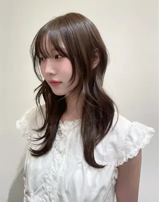 ロング カラー CIECA. suzukaのヘアスタイル