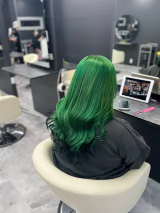 ロング カラー white.梅田所属・White梅田  ／ COCOのヘアスタイル