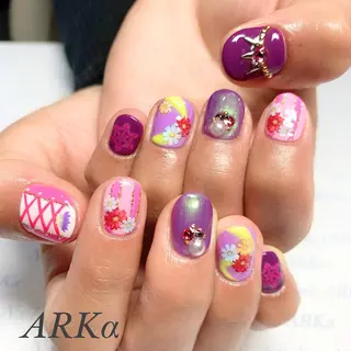 ネイル Nailsalon ARKαのネイルデザイン