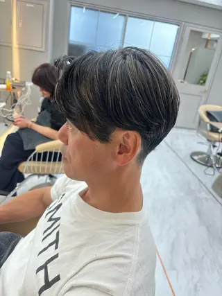 メンズ 💖美髪矯正／透明感 カラー💖のぞみのヘアスタイル