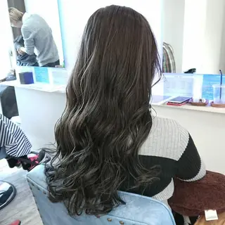 ロング カラー ヘアアレンジ 小林 伸行のヘアスタイル