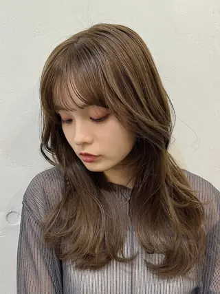 ロング new open Farbeのヘアスタイル
