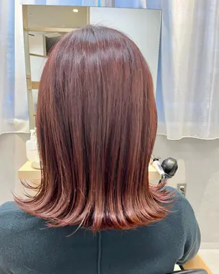 ミディアム カラー 天野 涼のヘアスタイル