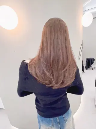 セミロング カラー i.+sapporo所属・ショート/レイヤー /札幌/小山内のヘアスタイル