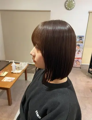 ショート 髪質改善／天神今泉 ソエジマリオのヘアスタイル