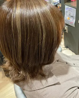 カラー 髪質改善/透明感 カラー/内藤有須加のヘアスタイル