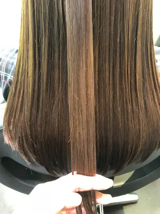 ロング 西山 恵太郎のヘアスタイル